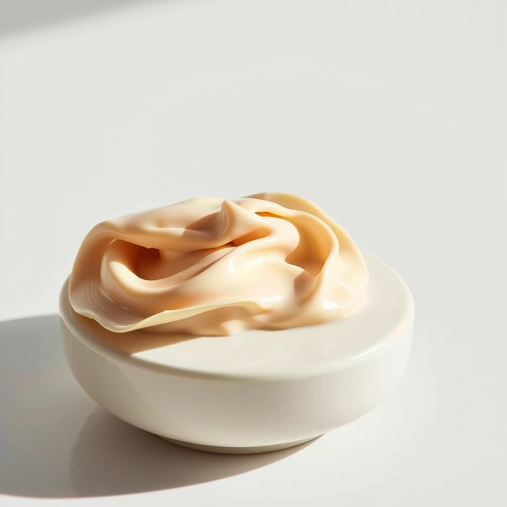 Natuerlicheernaehrunsq cream texture macro