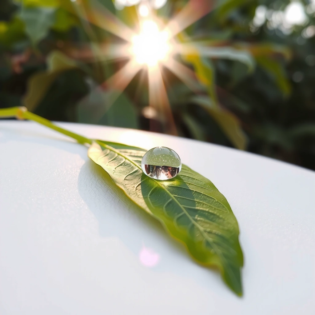 Morning moisture visual